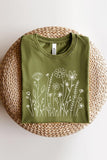 Wildflower Flower Meadow Graphic T Shirts
