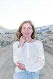 White Lace Blouse