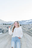 White Lace Blouse
