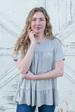 Three Tiered Solid Tunic