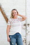 Floral French Terry Top