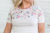 Floral French Terry Top
